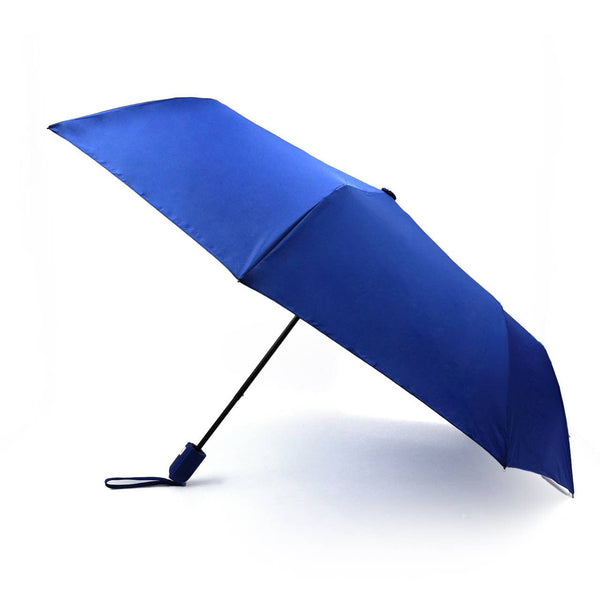 Compact Solid Color Travel Umbrella