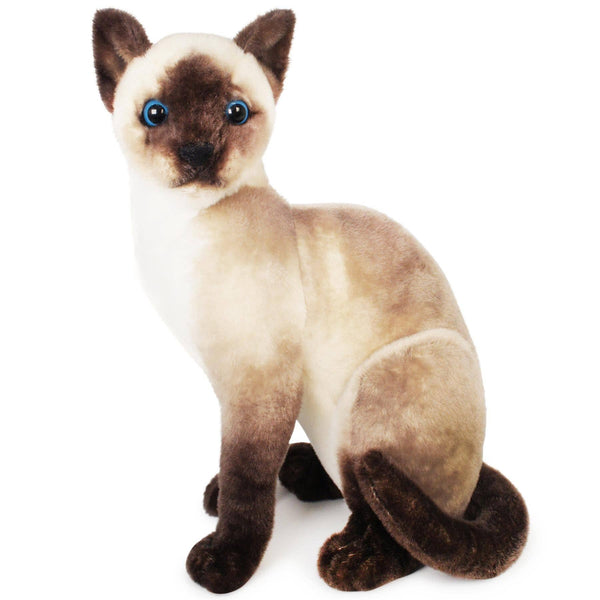 VIAHART Toy Co. - Stefan The Siamese Cat | 13 Inch Stuffed Animal Plush