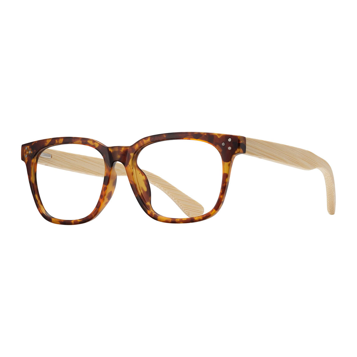 Bamboo Reading Glasses, Lightweight Eco-Friendly Readers