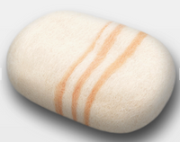 Felted Wool Soap by Fiat Luxe