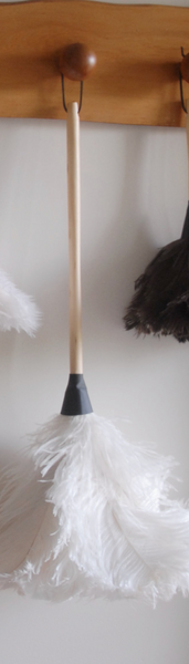 Washable Real Ostrich Feather Duster