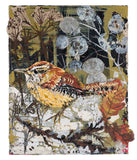 Clare O’Neill Artworks - Winter wren  high gloss coaster