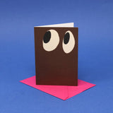 Ark Colour Design - Googly Eye Mini Greetings Card