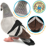 Pepper The Pigeon | 8.5 Inch Stuffed Animal Plush Bird