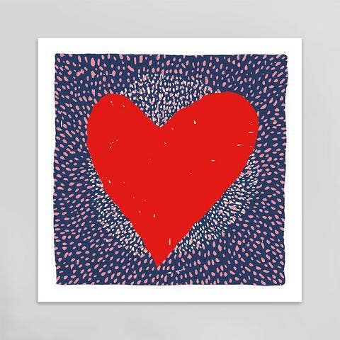 Hammerpress - Heart Print