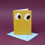 Ark Colour Design - Googly Eye Mini Greetings Card