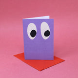 Ark Colour Design - Googly Eye Mini Greetings Card