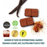 JustChoc Box 3 Organic Peruvian Cacao Dark Chocolate 30g
