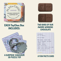 ToyChoc Box® (x18) DiNOSAURS