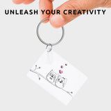 Drawing Shrink Keyring | DIY Personalized Keychain Craft Kit