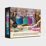 Puzzle-Off The Game | 4 X 81 Piece Gradient Colour Puzzles