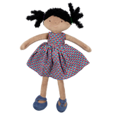 Leota Black Hair with Purple Dress