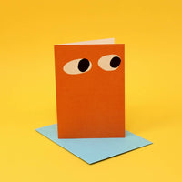 Ark Colour Design - Googly Eye Mini Greetings Card