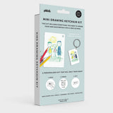 Drawing Shrink Keyring | DIY Personalized Keychain Craft Kit