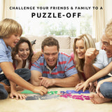 Puzzle-Off The Game | 4 X 81 Piece Gradient Colour Puzzles