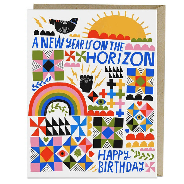Lisa Congdon A New Year Birthday Card