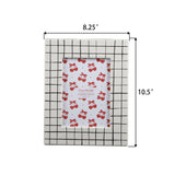 5 x 7 Checker Line Ceramic Frame