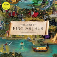 Chronicle Books - The World of King Arthur 1000 Piece Puzzle