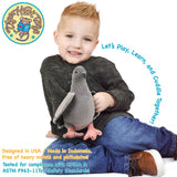 Pepper The Pigeon | 8.5 Inch Stuffed Animal Plush Bird