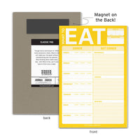 What to Eat Pad with Magnet (Yellow)