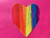 Sunde White Industries - Pride Heart Sticker