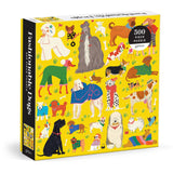 Fashionable Dogs 500 Piece Puzzle