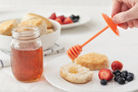 Fox Run Brands - Jarware Honey Dipper Lid for Regular Mouth Mason Jar