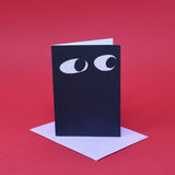 Ark Colour Design - Googly Eye Mini Greetings Card