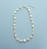 Jill Makes - Margot Beaded Pearl Necklace