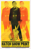 Hatch Show Print - Triple Johnny Cash Poster