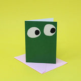 Ark Colour Design - Googly Eye Mini Greetings Card