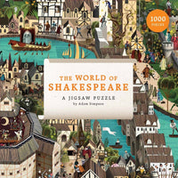 Chronicle Books - The World of Shakespeare 1000 Piece Puzzle