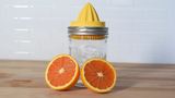 Fox Run Brands - Jarware Juicer Lid for Wide Mouth Mason Jar, Yellow