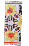 Hearth and Harrow - Butterfly Bandana - 100% Cotton - Pollinator Print - Floral