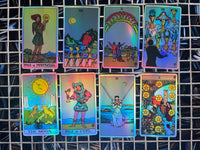 Vieux Monde - Holo Tarot | Holographic Tarot Deck & Guide | Made in USA |