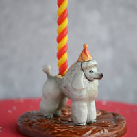 Camp Hollow - Poodle Cake Topper