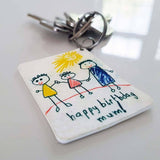 Drawing Shrink Keyring | DIY Personalized Keychain Craft Kit