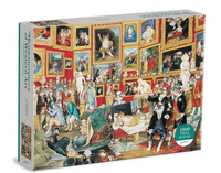 Tribuna of the Uffizi Meowsterpiece of Western Art 1500 Piece Jigsaw Puzzle