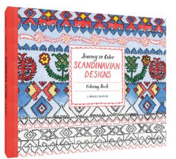 Journey in Color: Scandinavian Designs Coloring Book by MOLLY HATCH