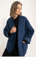 Danekatrin Quilt Jacket Deep Blue