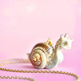 Camp Hollow - Snail Necklace