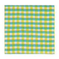 kate austin designs - Frida Light Cotton Bandana in Citrus Gingham