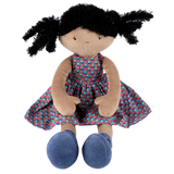 Leota Black Hair with Purple Dress