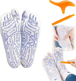 VIGOR - Reflexology Socks with Tools, Acupressure Reflexology Socks