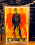 Hatch Show Print - Triple Johnny Cash Poster