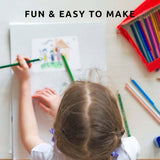 Drawing Shrink Keyring | DIY Personalized Keychain Craft Kit