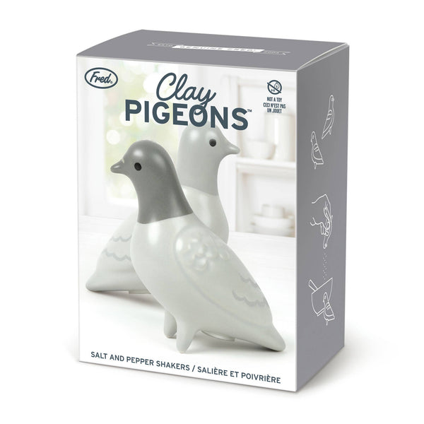 Fred & Friends - Clay Pigeons - Salt & Pepper Shakers