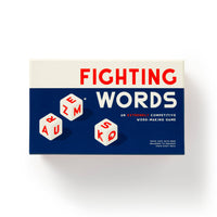 Chronicle Books - Brass Monkey Fighting Words Dice Game
