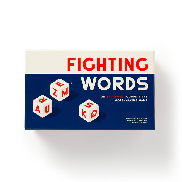 Chronicle Books - Brass Monkey Fighting Words Dice Game