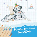 Camp Hollow - Dalmatian Cake Topper